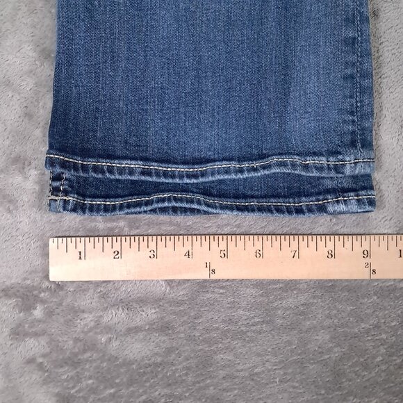 VIGOSS Dublin Boot Cut Jean Women 32x32, Tag 7/8x33 Heritage Fit Embellished - Picture 14 of 16